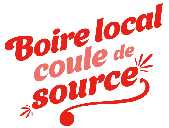 Boire local coule de source