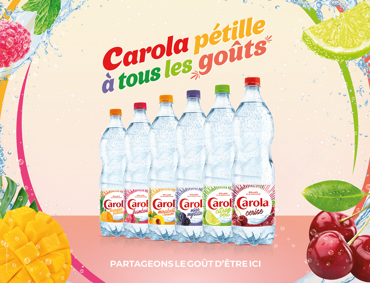 Carola, gamme aromatisée