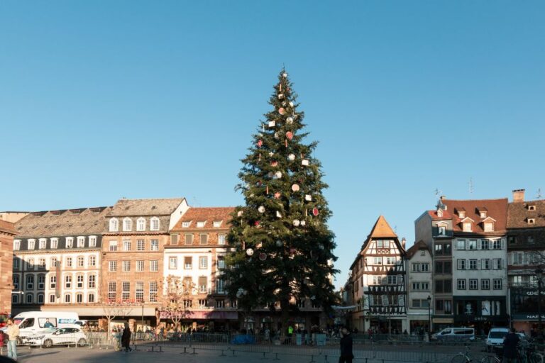 Mon grand sapin de Strasbourg