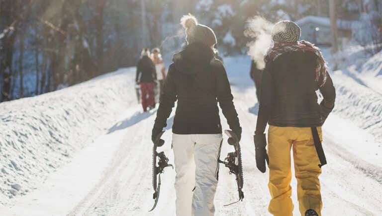 3 promenades en raquettes