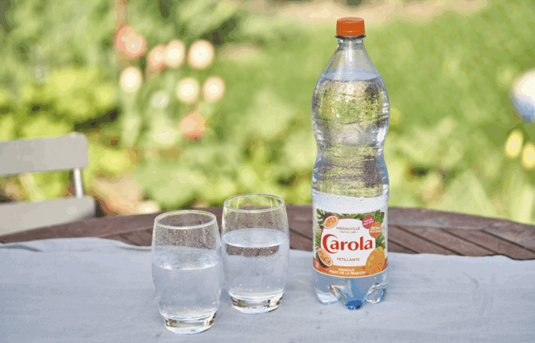 Mangue – Fruit de la passion, la nouvelle eau aromatisée 100% naturelle, 0% sucres, 100% locale