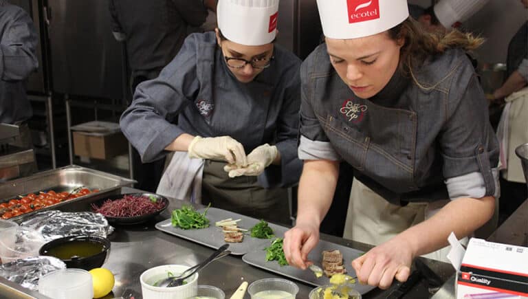 Les étudiants ouvrent leur restaurant éphémère