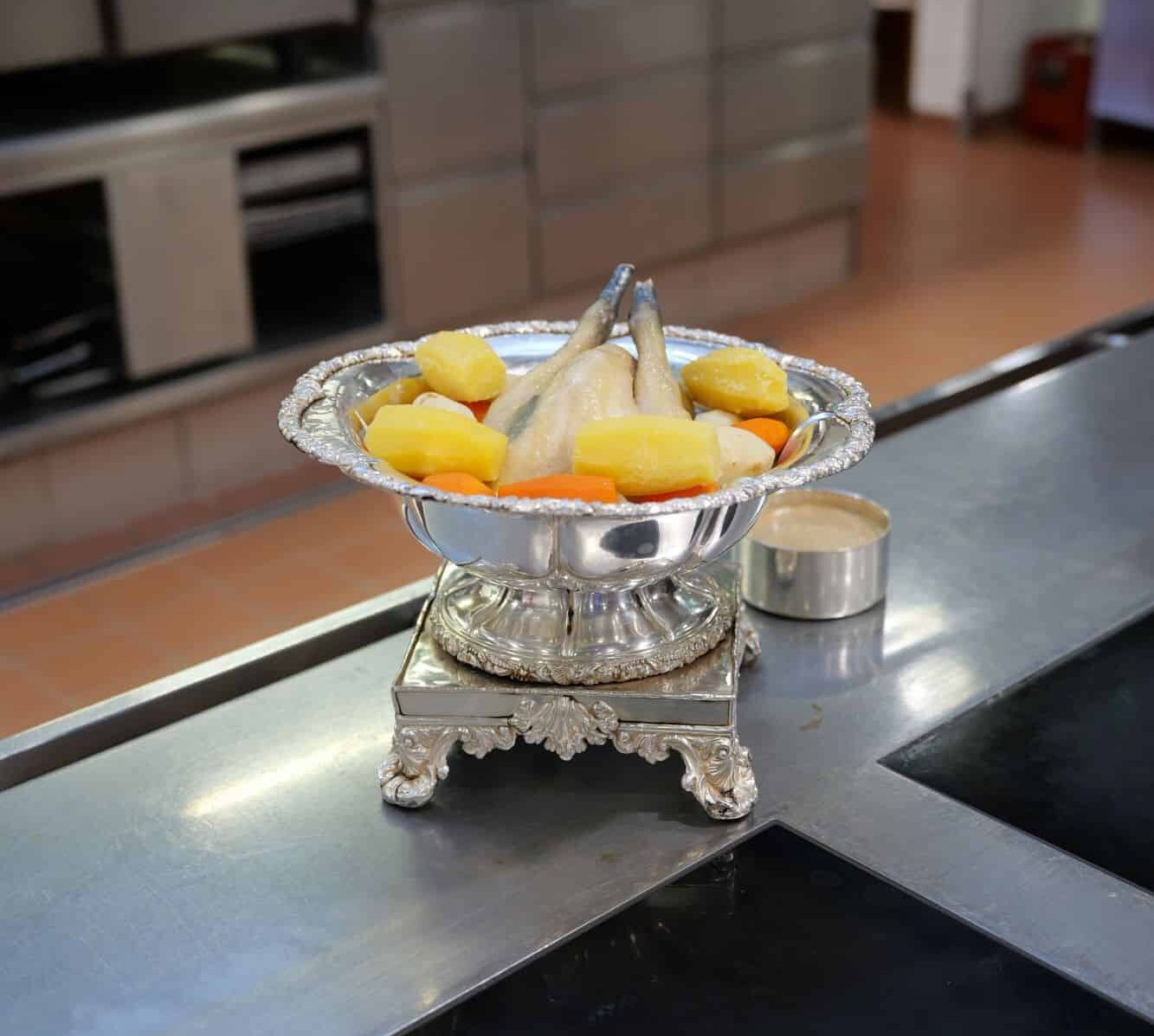 recette de noël volaille Chef Marc Haeberlin