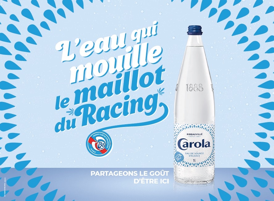 carola soutient le racing de strasbourg