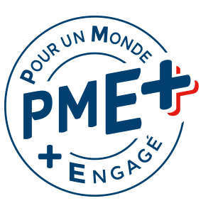 Logo PME+ pour un monde plus engagé